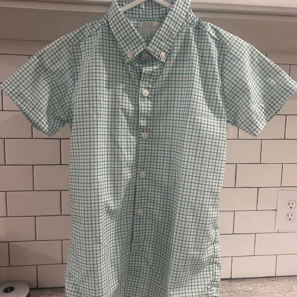 Cecil and Lou Boys Button-Up Shirt – Size 7